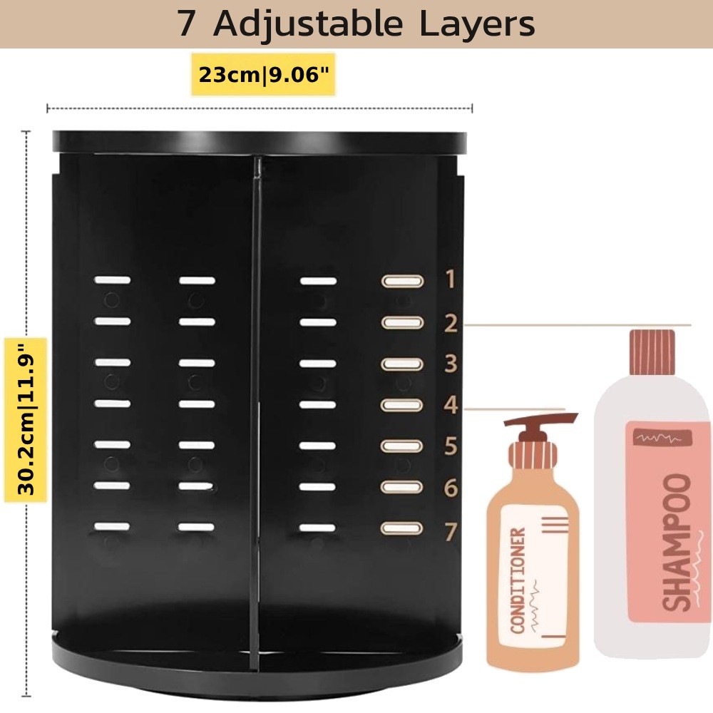 Rotating Makeup Organizer: image 7