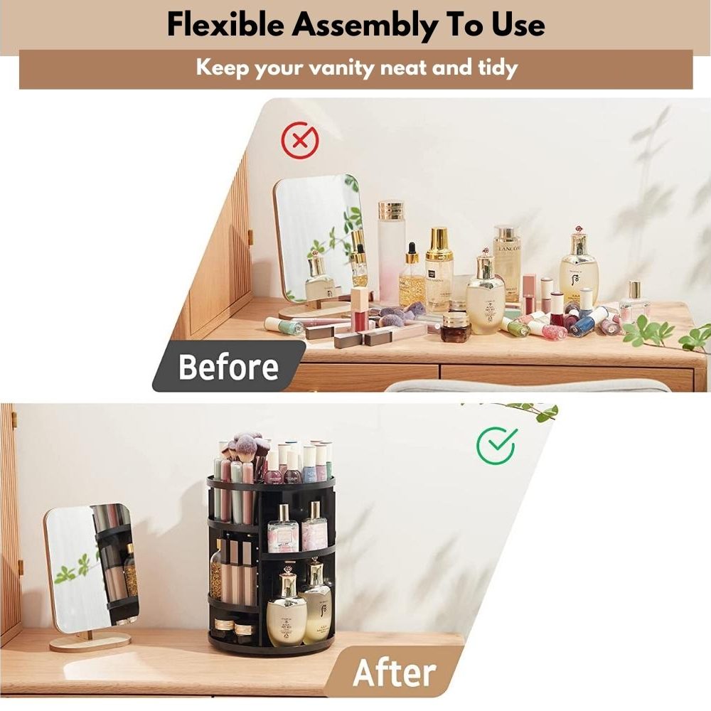 Rotating Makeup Organizer: image 9